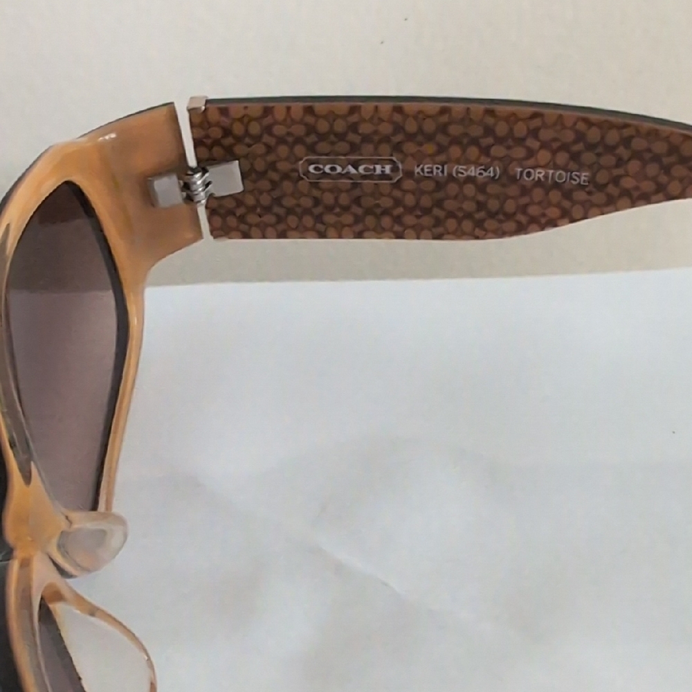 Coach KERI S (464) Tortoiseshell Gradient Women's Sunglasses - Picture 3 of 7
